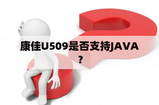 康佳U509是否支持JAVA？